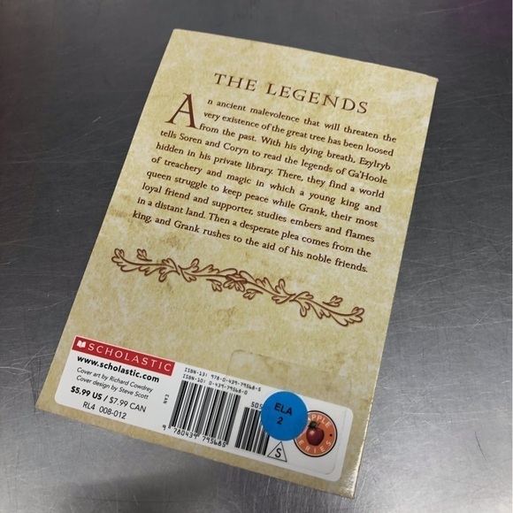 Guardian of Ga'Hoole: The First Collier by: Kathryn Lasky, paperback book - Picture 5 of 5